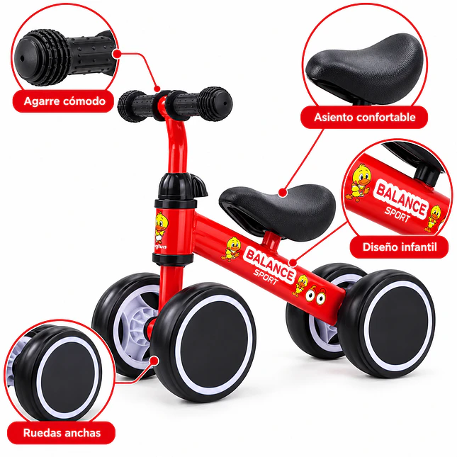 Bicicleta Infantil Tico-Tico para Aprender a Equilibrarse 2