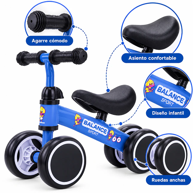 Bicicleta Infantil Tico-Tico para Aprender a Equilibrarse 4