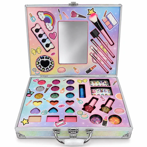 Maletín de Maquillaje Infantil Unicornio con Espejo