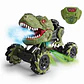 Carro Dinosaurio a Control Remoto con Modo Baile y Sonidos - Miniatura 1