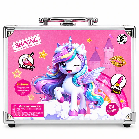 Set de Maquillaje Infantil 63 Piezas B620-1