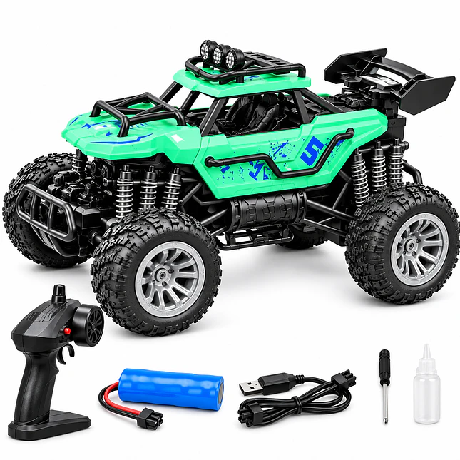 Carro a Control Remoto Todoterreno con Spray 9639A 1