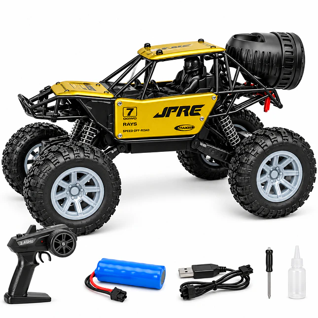 Carro a Control Remoto Todoterreno con Spray 9639A 3