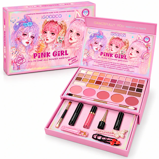 Set de Maquillaje para Niñas de 50 Piezas IG3213 1