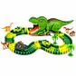 Pista de Dinosaurio 101 Piezas con Vehículos - Miniatura 2