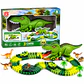 Pista de Dinosaurio 101 Piezas con Vehículos - Miniatura 1