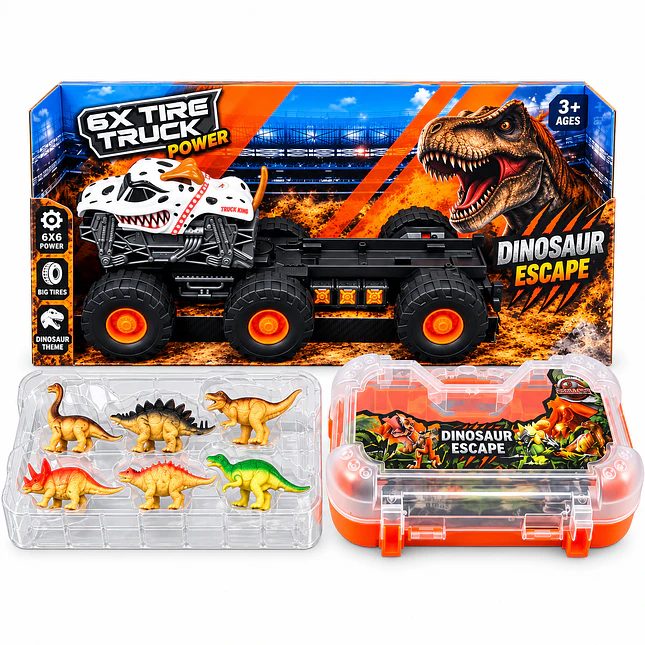 Camión Monster Dinosaurio con Figuras 233 2