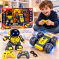 Robot Space 2 en 1 con Carro Stunt y Controles - Miniatura 3