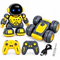 Robot Space 2 en 1 con Carro Stunt y Controles - Miniatura 1