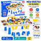 Mesa Didáctica de Bloques 304 con 2 Sillas - Miniatura 2