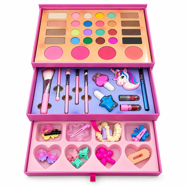 Set de Belleza Infantil IG3146 con Maquillaje y Accesorios 2