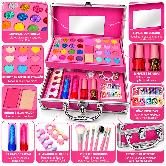 Set de Belleza Infantil 46 Piezas B360 3