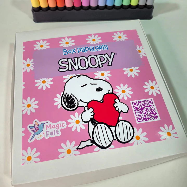 Box Papelería Snoopy 1