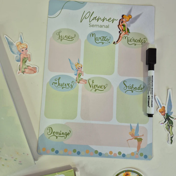 Box Papelería Tinkerbell 3