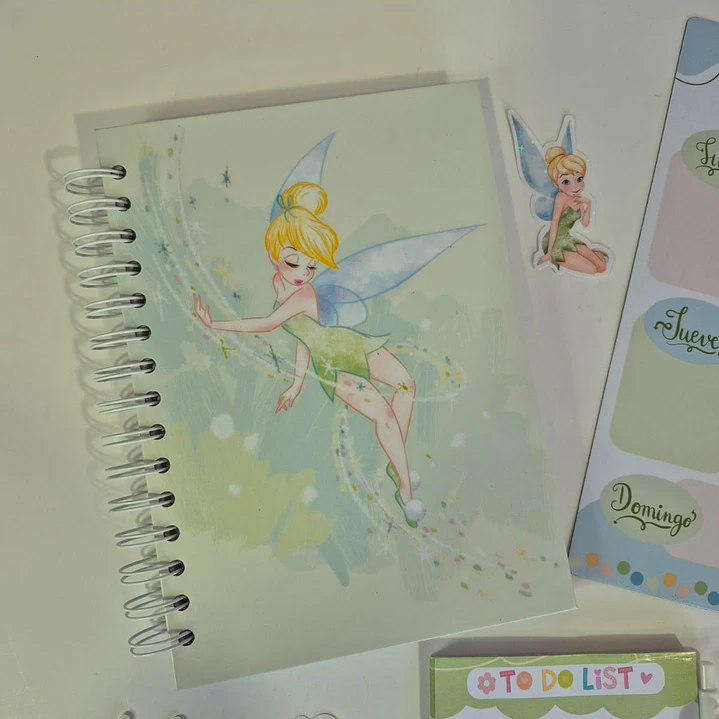 Box Papelería Tinkerbell 2