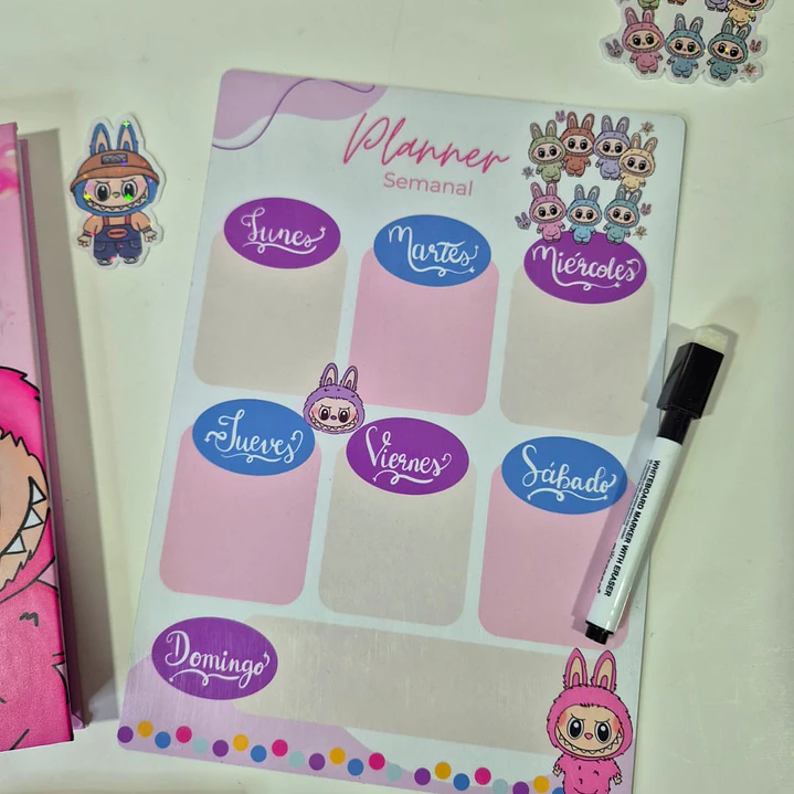 Box Papelería Labubu 2