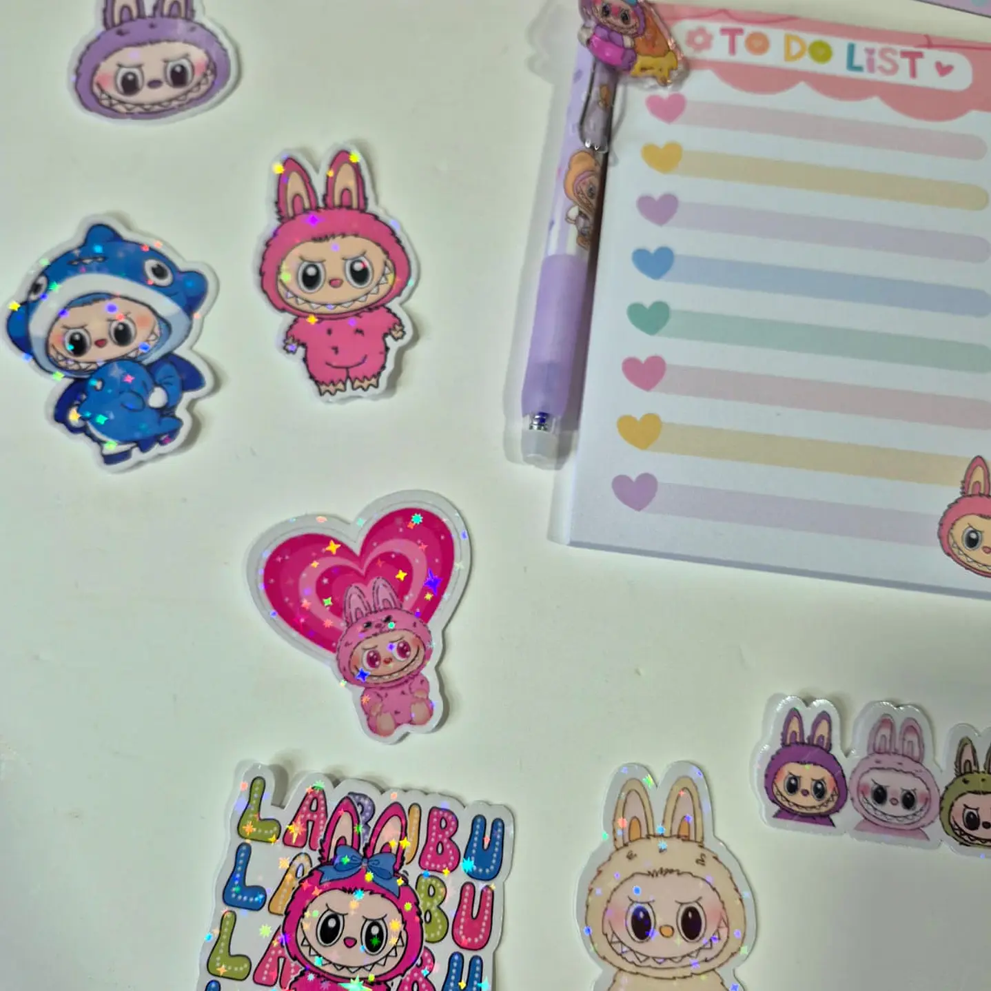 Box Papelería Labubu 5