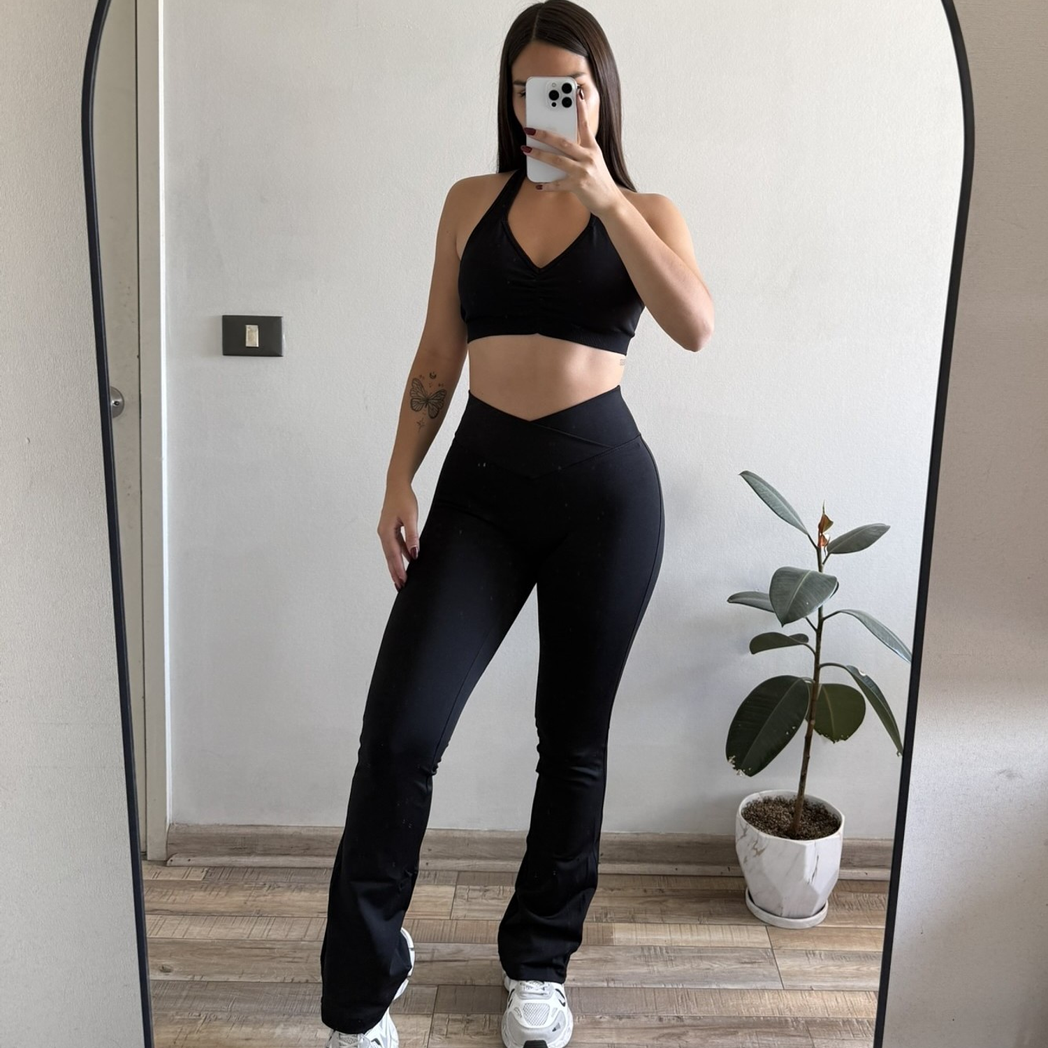 Calza flare Alice sin costura 5