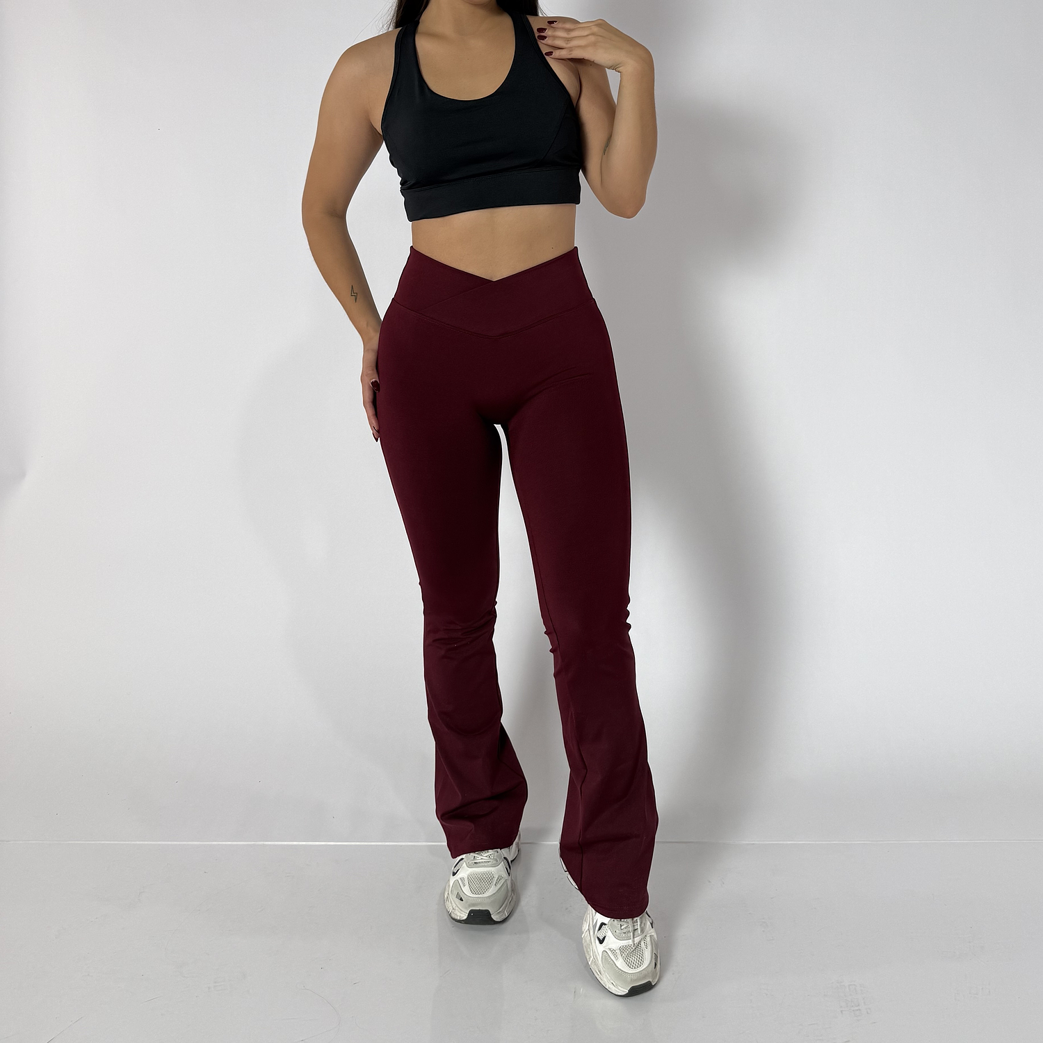 Calza flare Alice sin costura 11