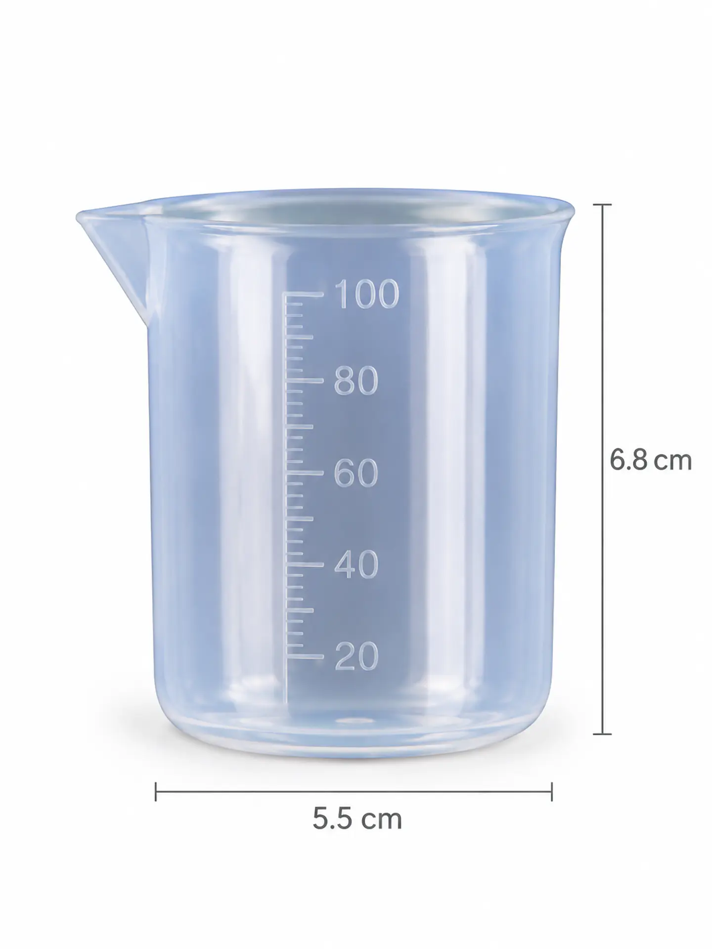 Copa Medidora Silicona 100 ML 1