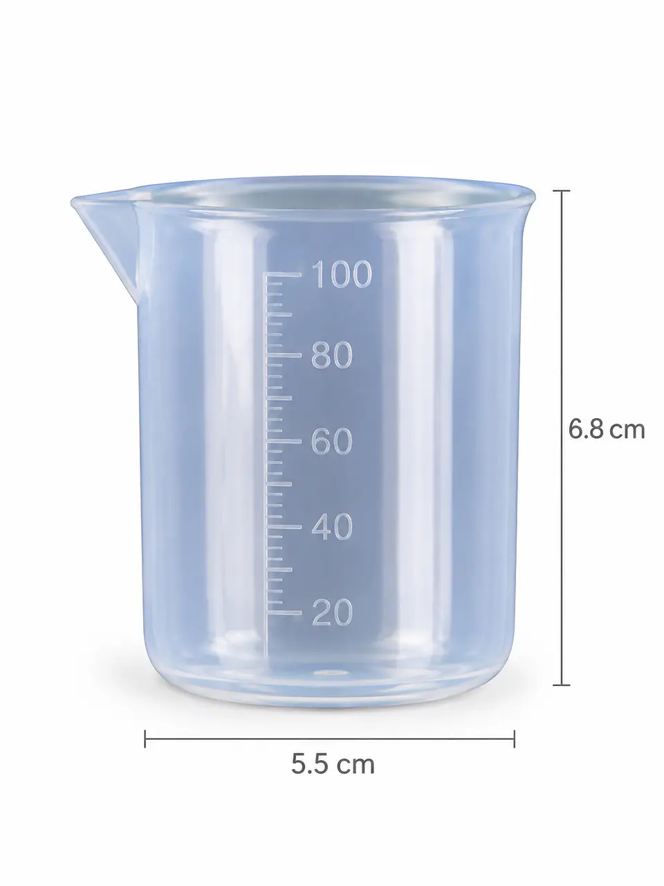 Copa Medidora Silicona 100 ML 1