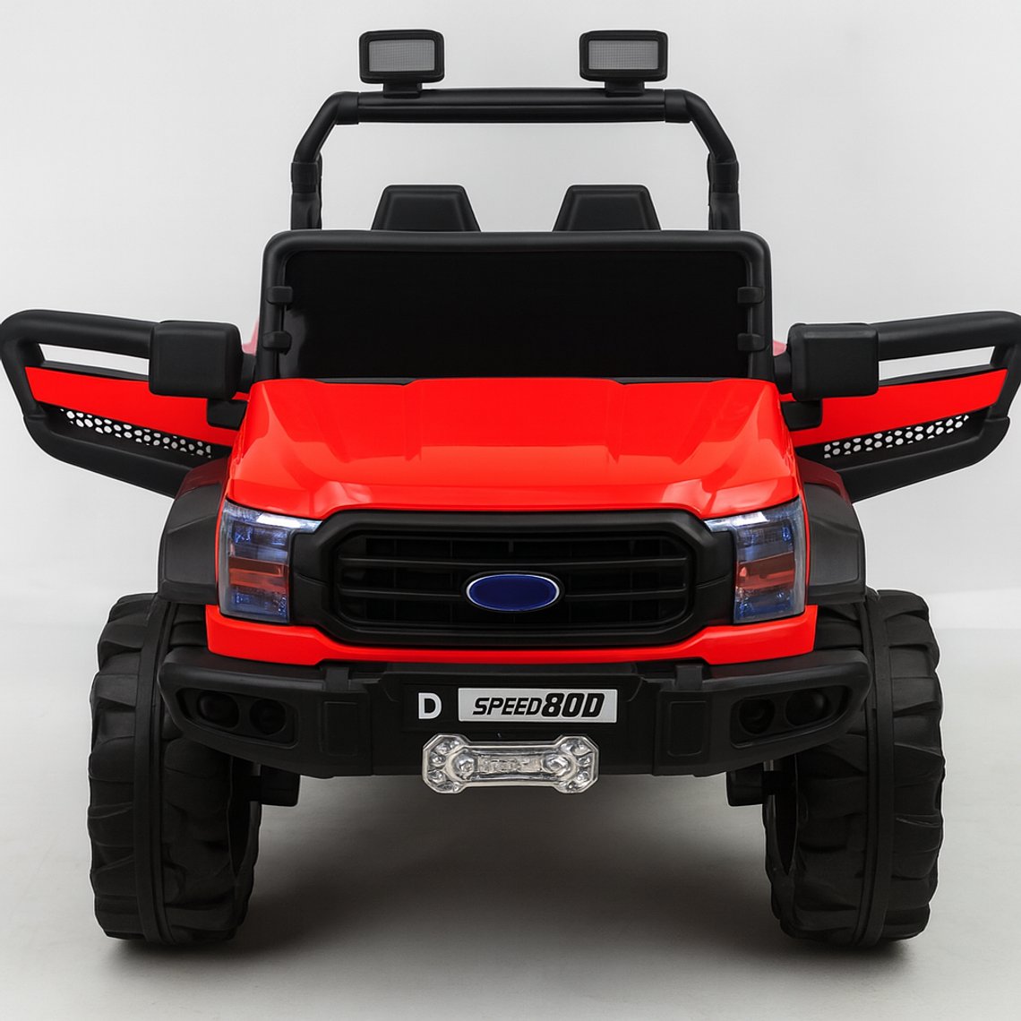 Camioneta a Batería Raptor XL 12V 4×4 Roja 2
