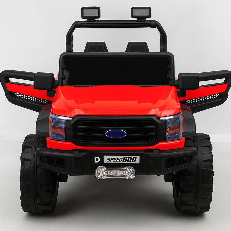 Camioneta a Batería Raptor XL 12V 4×4 Roja 2