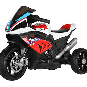 Moto a Batería HP4 3 Ruedas Roja