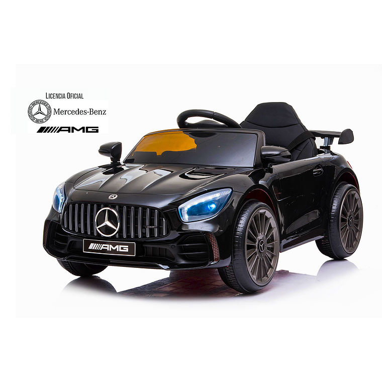 Auto a Bateria Negro Mercedes Benz Cls350 12v 2Motores - 1