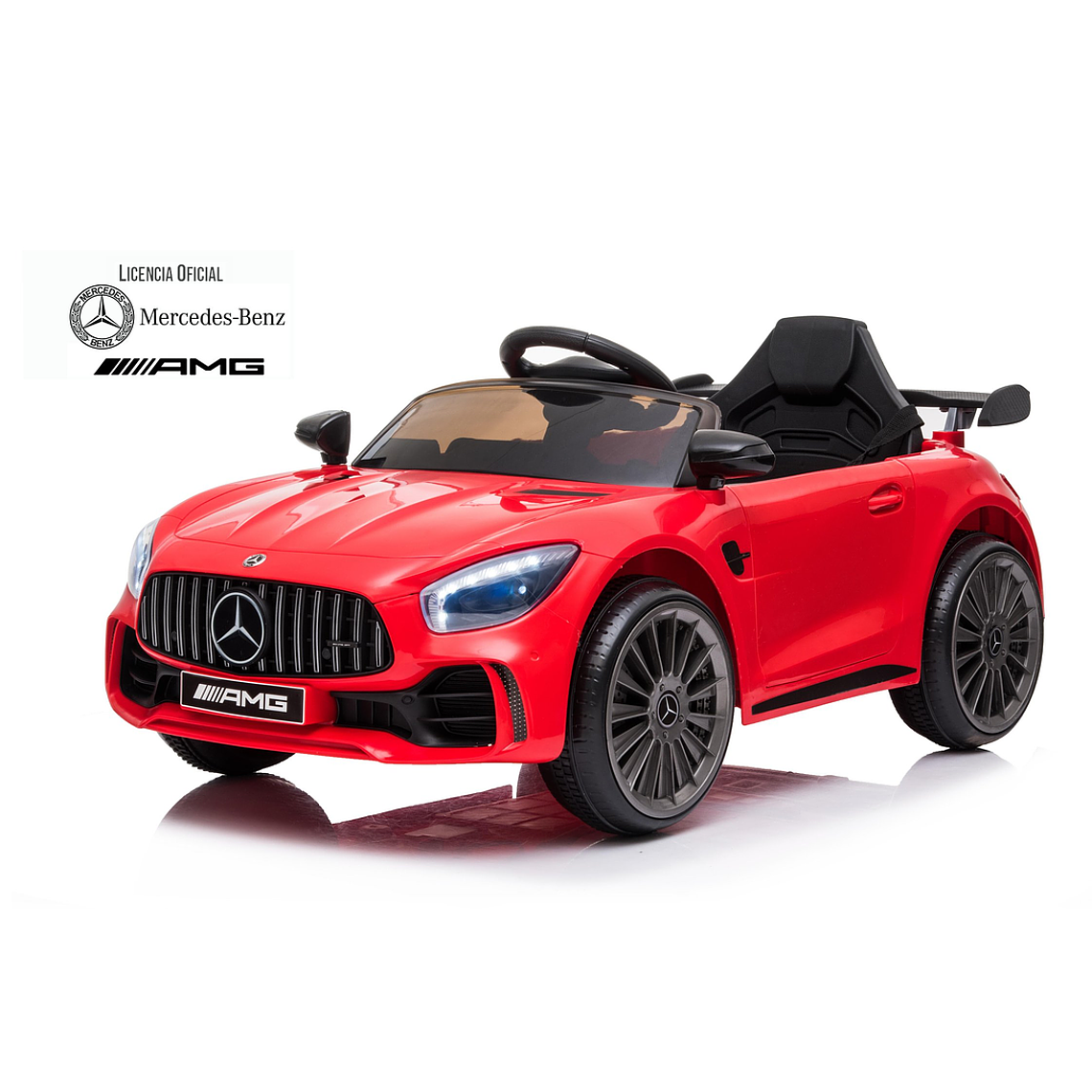 Auto a Bateria Rojo Mercedes Benz Cls350 12v 2Motores 1