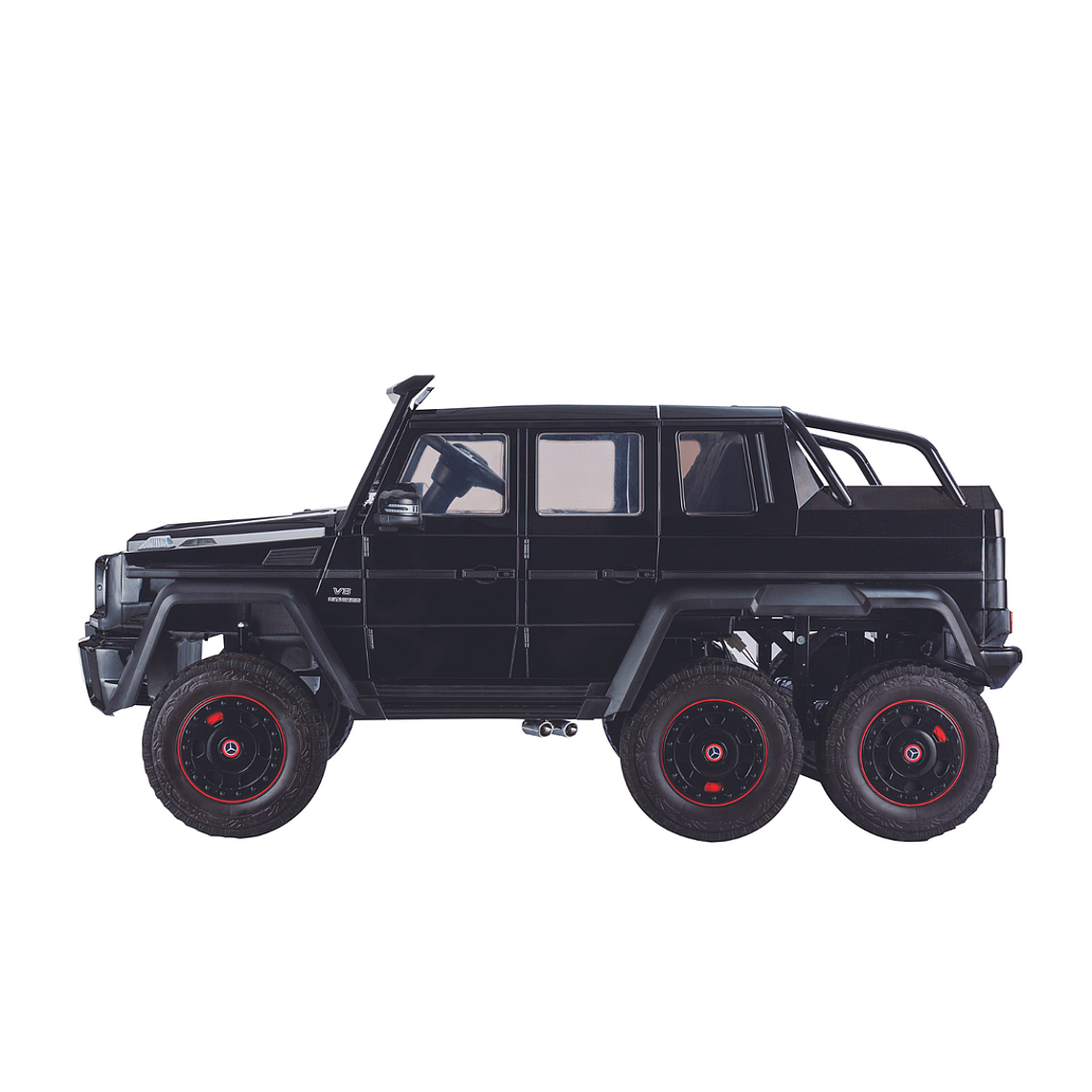 Mercedes G63 6X6 6 Motores con Licencia 12V Negro 2