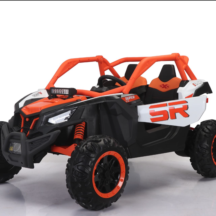 UTV CANAM XXL 12V 2 asientos Ecocuero y Ruedas goma 4×4 1