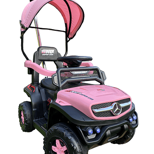 Auto Correpasillos a Batería Mercedes Unimog Carro de Paseo , Correpasillos (3 en 1) Control Remoto