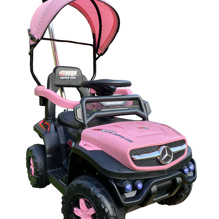 Auto Correpasillos a Batería Mercedes Unimog Carro de Paseo , Correpasillos (3 en 1) Control Remoto 2