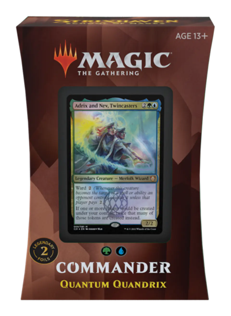 Commander 2021 - Quántum de Quádrix (Inglés) 1