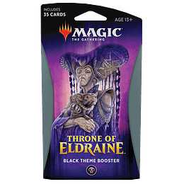 Throne of Eldraine Theme Booster Pack - Black