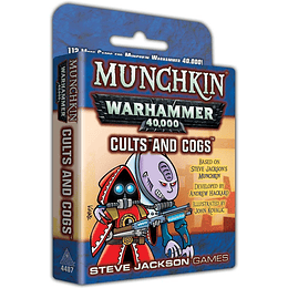 Munchkin Warhammer 40k: Cults and Cogs (Inglés)