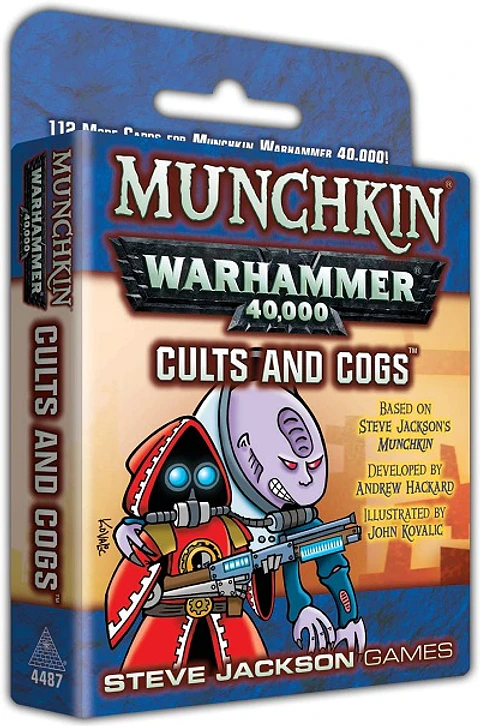 Munchkin Warhammer 40k: Cults and Cogs (Inglés)