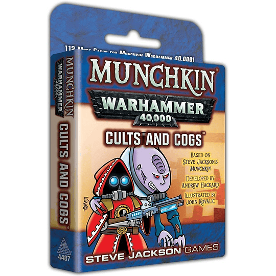 Munchkin Warhammer 40k: Cults and Cogs (Inglés)