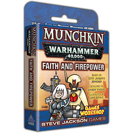 Munchkin Warhammer 40k: Faith and Firepower Expansion (Inglés)