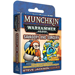 Munchkin Warhammer 40k: Savagery and Sorcery (Inglés)