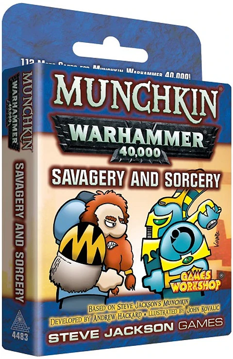 Munchkin Warhammer 40k: Savagery and Sorcery (Inglés)