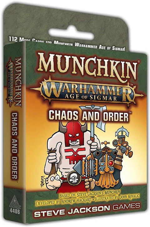 Munchkin Warhammer Age of Sigmar: Chaos and Order (Inglés)