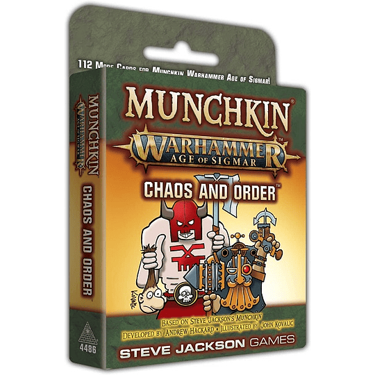 Munchkin Warhammer Age of Sigmar: Chaos and Order (Inglés)