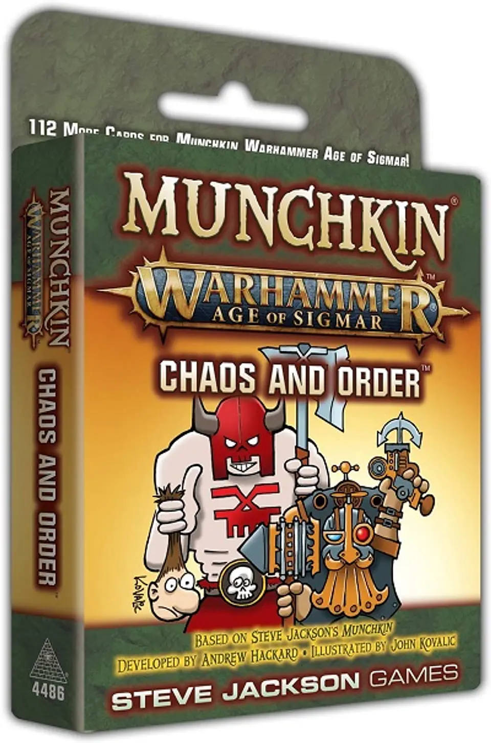 Munchkin Warhammer Age of Sigmar: Chaos and Order (Inglés) 1