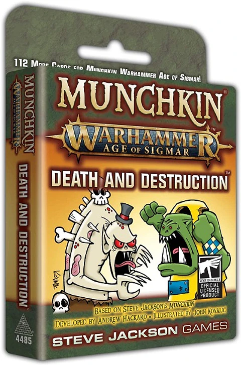 Munchkin Warhammer Age of Sigmar: Death and Destruction (Inglés)