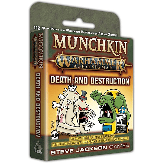 Munchkin Warhammer Age of Sigmar: Death and Destruction (Inglés)