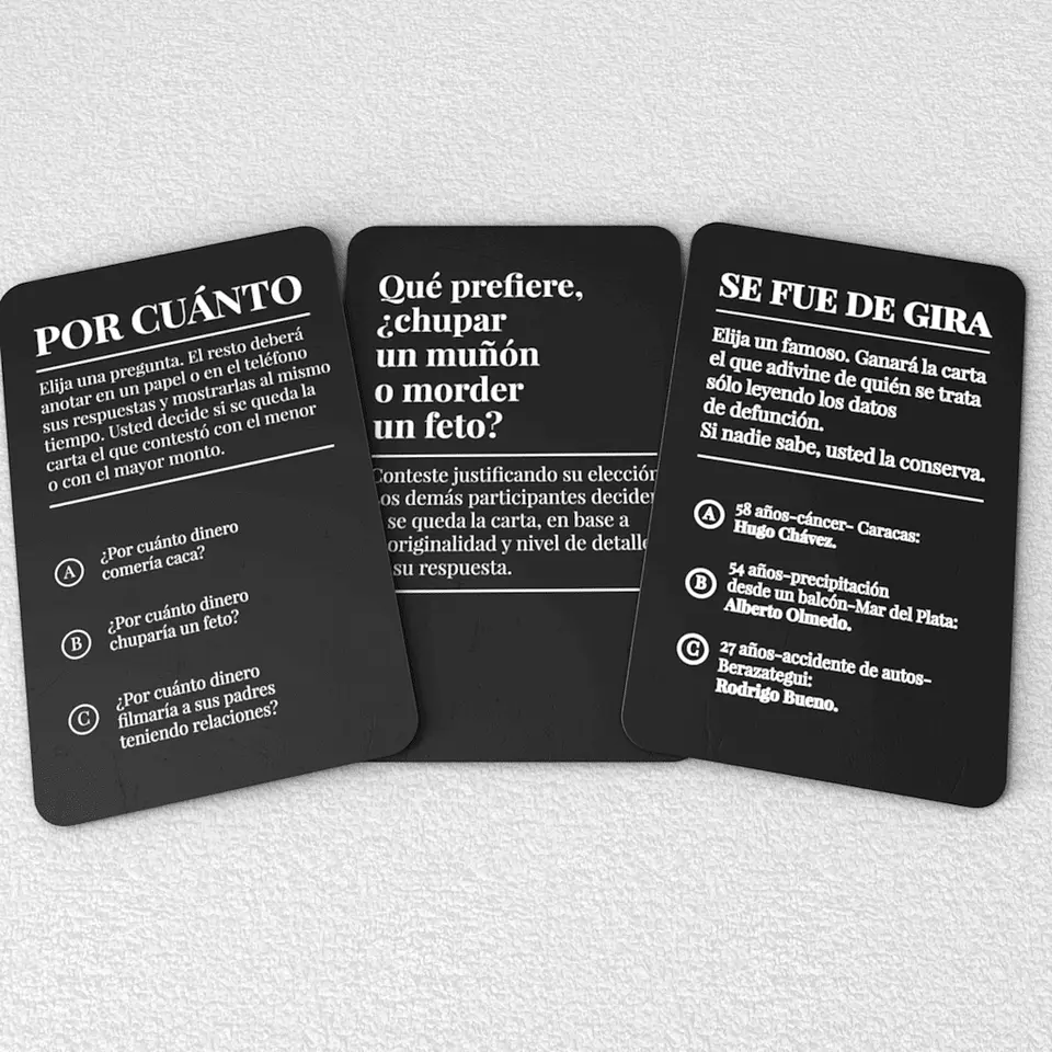 Con eso no se jode - Un juego de humor negro 4
