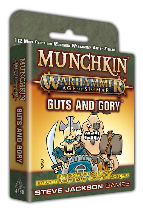 Munchkin Warhammer Age of Sigmar: Guts and Gory (Inglés)