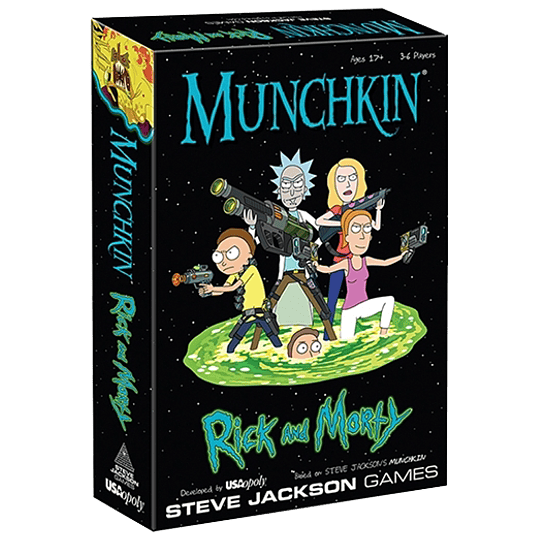 Munchkin: Rick And Morty (Inglés)